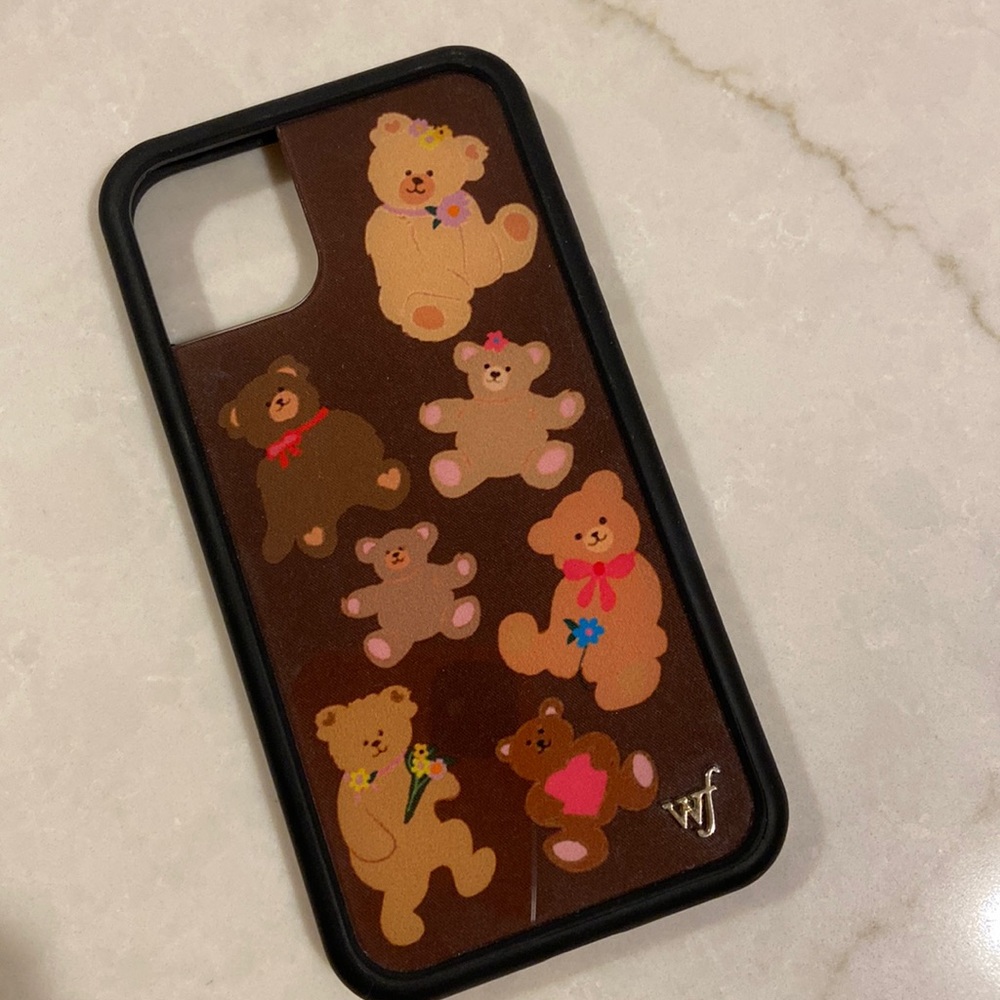 Wildflower Bear Phone Case - iPhone 11